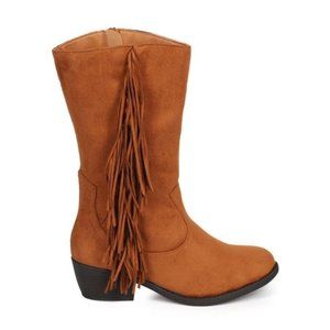NEW Women's SODA ELVO-S Mid-calf Boots with Side FRINGES HAZEL